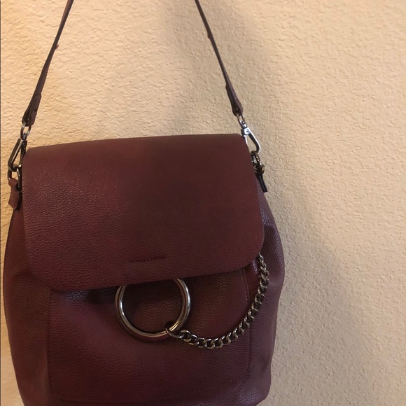 JustFab Handbags - JustFab Plum shoulder bag